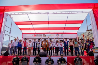 Inauguración del Puente Vehicular Interregional Pampas